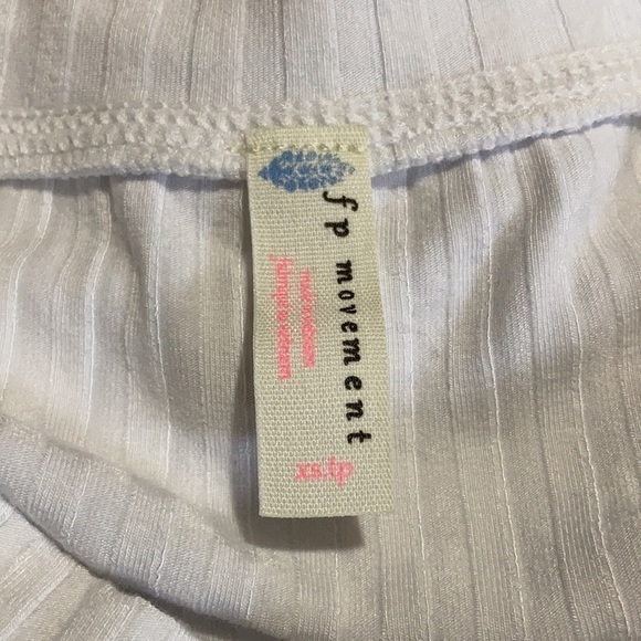 NWT Free People Blissed Out Long Sleeve White XS NWT - Picture 4 of 5